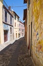 Alleyway. Dozza. Emilia-Romagna. Italy. Royalty Free Stock Photo