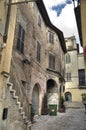 Alleyway. Foligno. Umbria. Royalty Free Stock Photo
