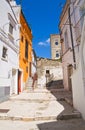 Alleyway. Minervino Murge. Puglia. Italy. Royalty Free Stock Photo