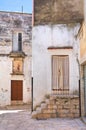 Alleyway. Minervino Murge. Puglia. Italy. Royalty Free Stock Photo