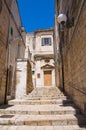 Alleyway. Minervino Murge. Puglia. Italy. Royalty Free Stock Photo