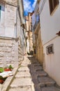 Alleyway. Minervino Murge. Puglia. Italy. Royalty Free Stock Photo