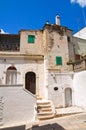 Alleyway. Minervino Murge. Puglia. Italy. Royalty Free Stock Photo