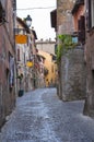 Alleyway. Nepi. Lazio. Italy.