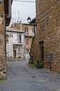 Alleyway. Nepi. Lazio. Italy.