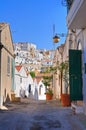 Alleyway. Pisticci. Basilicata. Italy.