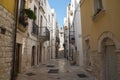 Alleyway. Rutigliano. Puglia. Italy. Royalty Free Stock Photo