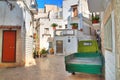 Alleyway. Rutigliano. Puglia. Italy. Royalty Free Stock Photo