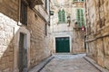 Alleyway. Rutigliano. Puglia. Italy. Royalty Free Stock Photo