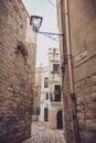 Alleyway, Rutigliano. Puglia. Italy. Royalty Free Stock Photo