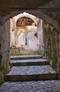 Alleyway. Scalea. Calabria. Italy.