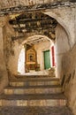 Alleyway. Scalea. Calabria. Italy.