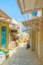 The alleyway of Souk El Cald, Sousse, Tunisia