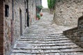 Alleyway / stairs in a village in Italy
