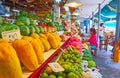 The alleyway of Tanin Market, Chiang Mai, Thailand Royalty Free Stock Photo