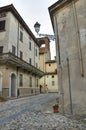 Alleyway. Travo. Emilia-Romagna. Italy. Royalty Free Stock Photo