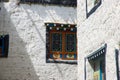 Alleyways, Old House, Monastery, Inside the Wall Kingdom of Lo in Lo Manthang, Upper Mustang, Nepal Royalty Free Stock Photo