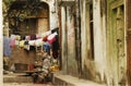 Alleyways, Stone Town, Zanzibar Royalty Free Stock Photo