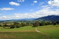 The allgÃÂ¤uer Alps in Bavaria Royalty Free Stock Photo