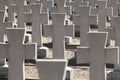 Allied cemeteries Royalty Free Stock Photo