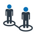 Allied, corporate Vector Icon which can easily modify or edit