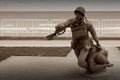 Allied forces memorial of D-day in Normandy