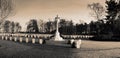 Allied soldiers graves Royalty Free Stock Photo