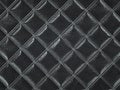 Alligator or crocodile black Leather Square stitched texture