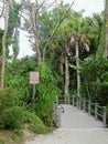 Alligator Habitat Proceed With Caution Sign