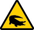 Alligator Sign, Alligator Area Sign