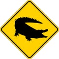 Alligator Sign, Alligator Area Sign