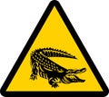 Alligator Sign, Alligator Area Sign