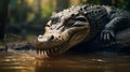 Hyper-realistic Alligator Rendering With Octane Render And Maya