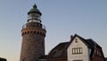 Hammeren Lighthouse is located on the Hammeren peninsula 8K