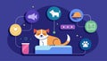 An allinone sleep tracking system that not only monitors your pets rest but also recommends personalized sleep routines