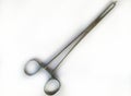 An Allis clamp also called the Allis forceps is a commonly used surgical instrument. Royalty Free Stock Photo