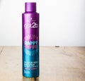 Alloa, Scotland - 17 July 2019: Schwarzkopf got 2 be happy hour hairspray