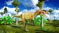 Allosaurus fragilis Royalty Free Stock Photo