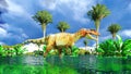 Allosaurus fragilis Royalty Free Stock Photo