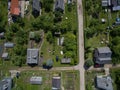 Allotment community garden Silas in Kaunas, Lithuania