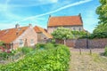 Allotment in the small town Bronkhorst.