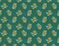 2032478951 flower allover pattern with digital concept. Royalty Free Stock Photo