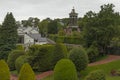 Looking across at the Robert Burns Monument Royalty Free Stock Photo