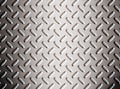 Alloy diamond plate metal Royalty Free Stock Photo