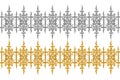 Alloy pattern Royalty Free Stock Photo
