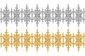 Alloy pattern Royalty Free Stock Photo