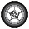 Alloy wheel 2 Royalty Free Stock Photo