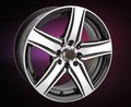 Alloy wheel Royalty Free Stock Photo