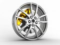 Alloy wheels for sports car