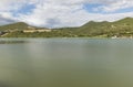 The Alloz reservoir in Lerate Royalty Free Stock Photo